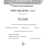 Riyaz Gangat - First Aid Level 2
